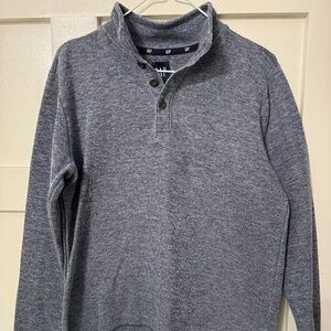 Men's Gap Blue 3 Button Sweater Size Small